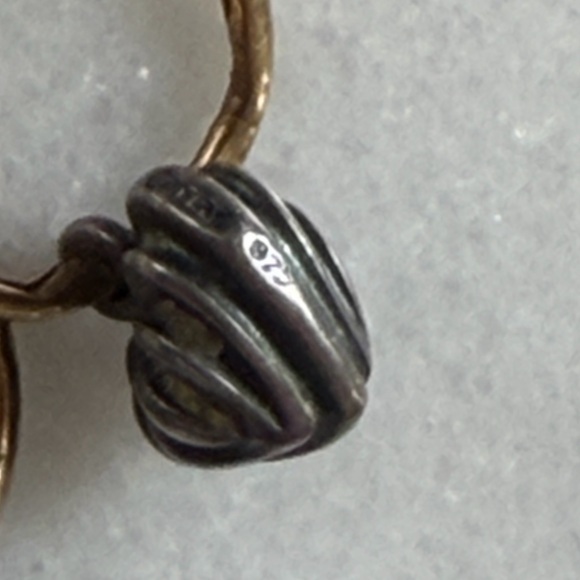 LAGOS Gold and Sterling Silver Hoop Earrings - Picture 4 of 8